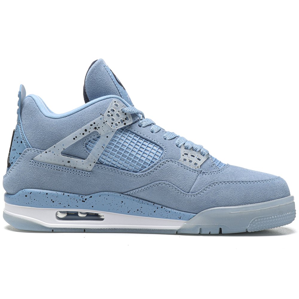 DD Air Jordan 4 Retro 'UNC Football' PE Blue