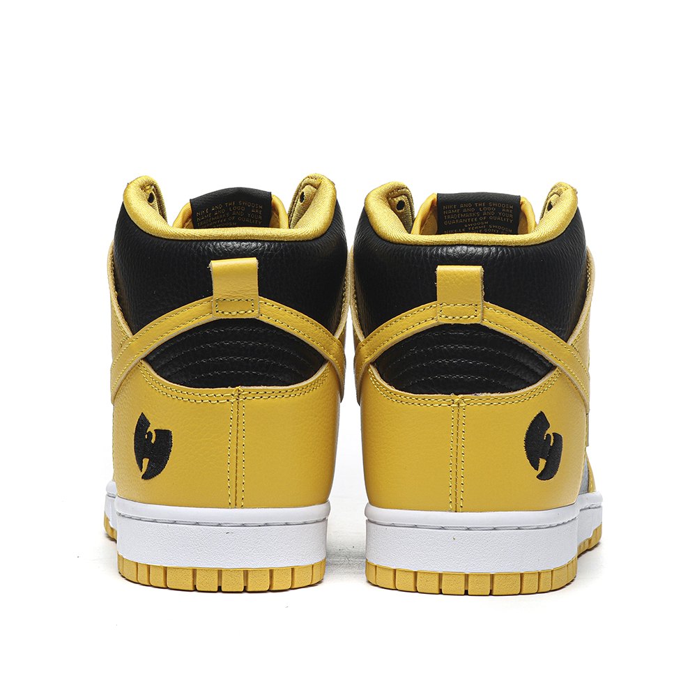 DD Nike Dunk High Wu-Tang (2024) BLACK/POLLEN/WHITE