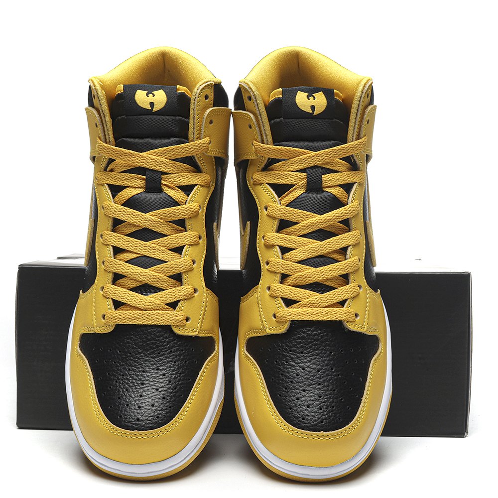 DD Nike Dunk High Wu-Tang (2024) BLACK/POLLEN/WHITE