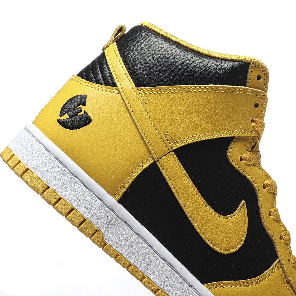 DD Nike Dunk High Wu-Tang (2024) BLACK/POLLEN/WHITE