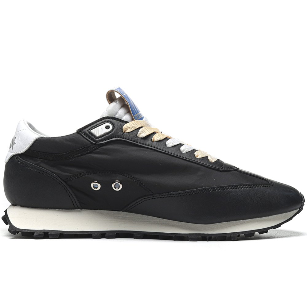 DD Golden Goose Marathon With Black Nylon Upper And White Star