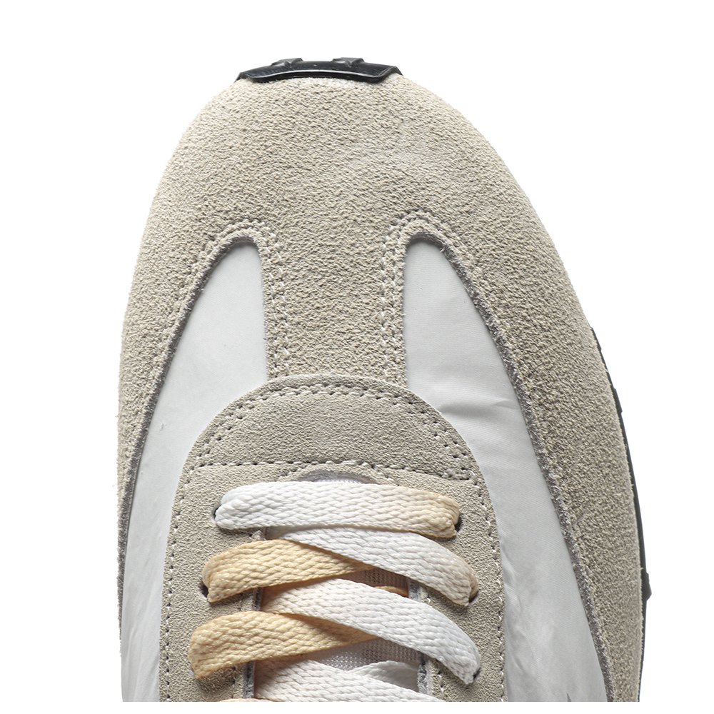 DD Golden Goose Marathon With White Nylon Upper And Silver Star