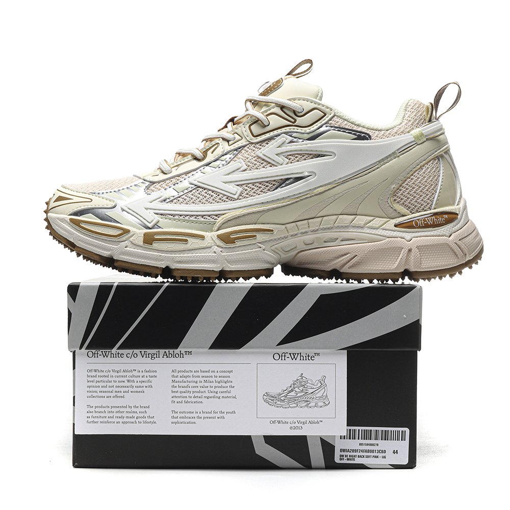 DD Off-White Ow Be Right Back Low-Top