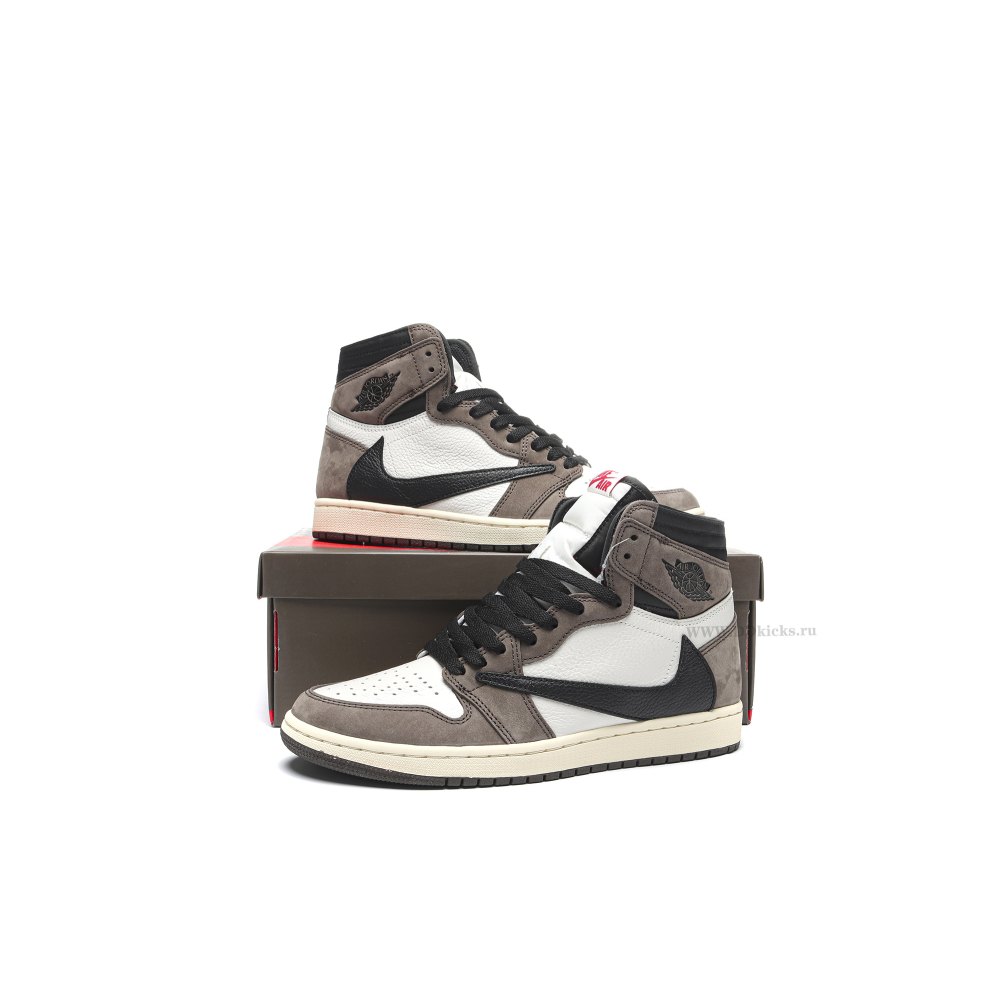 Size 14 Jordan 1 Retro High OG SP Travis Scott Mocha