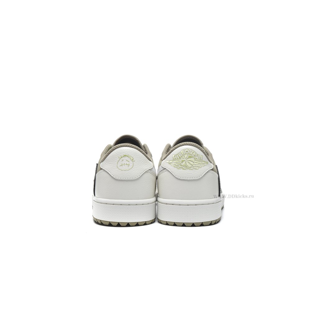 Size 14 Jordan 1 Retro Low Golf Travis Scott Neutral Olive