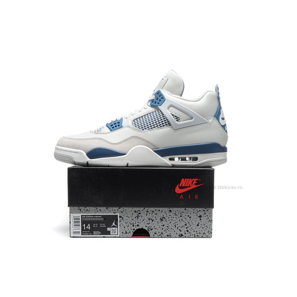 Size 14 Air Jordan 4 Retro Military Blue (2024)