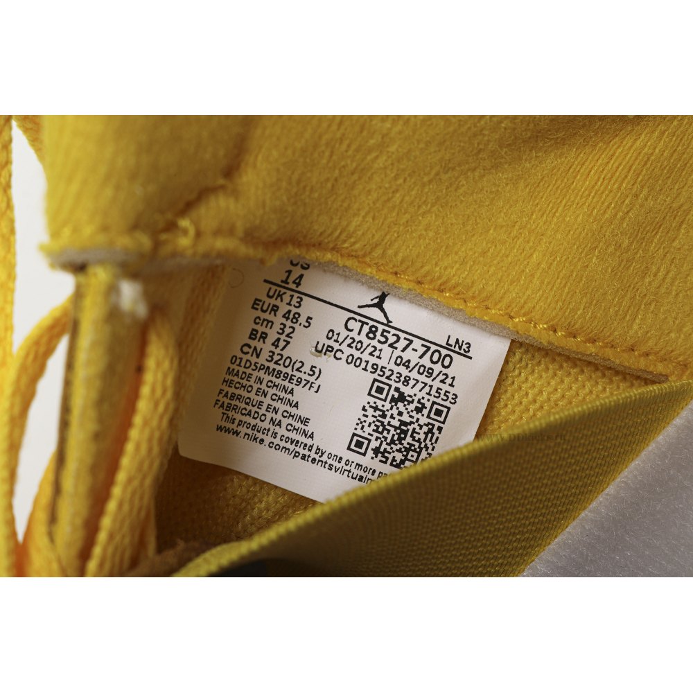 Size 14 Jordan 4 Retro Lightning