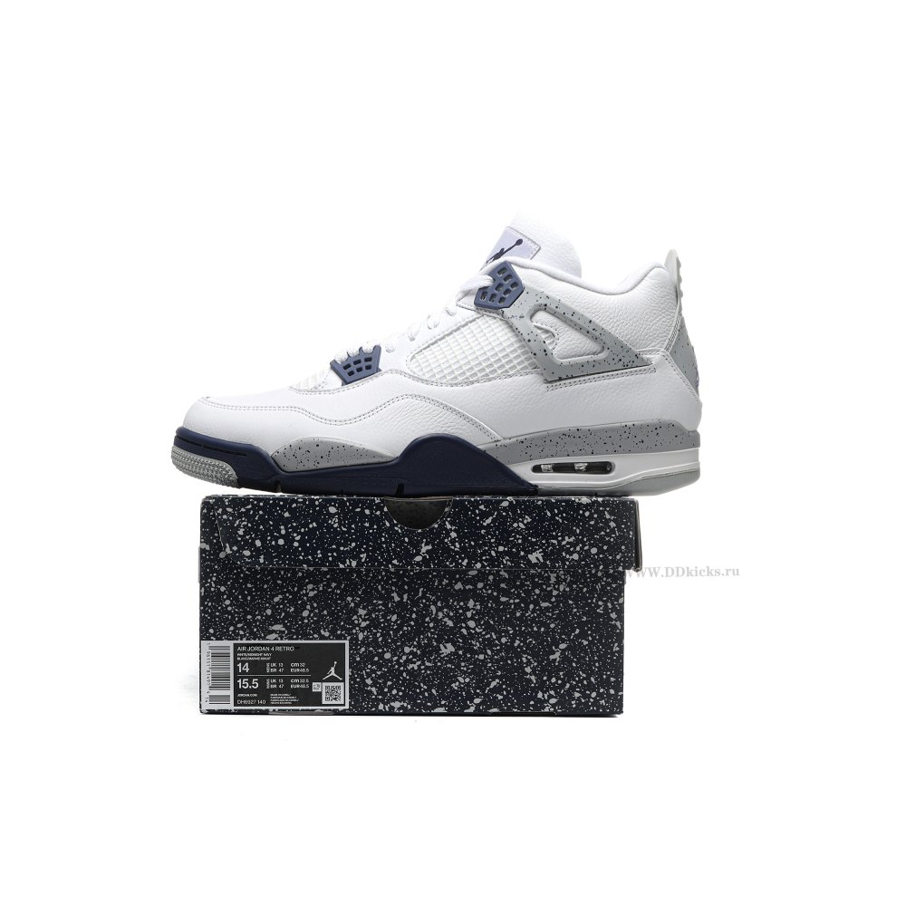 Size 14 Jordan 4 Retro Midnight Navy