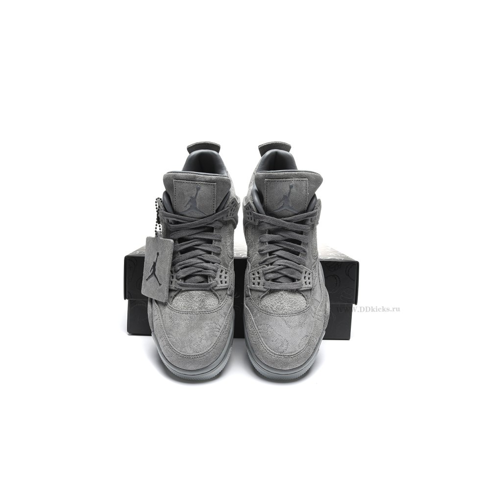 Size 14 Jordan 4 Retro Kaws Grey