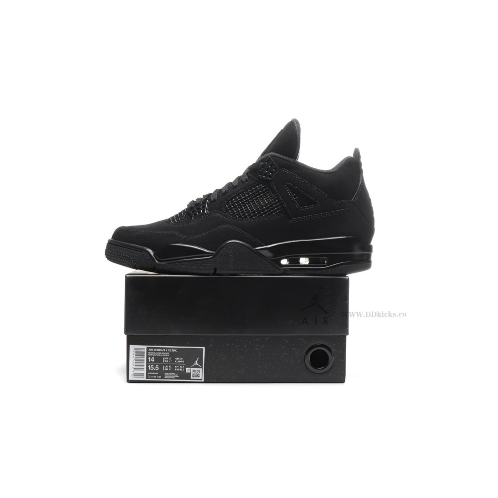 Size 14 Jordan 4 Retro Black Cat