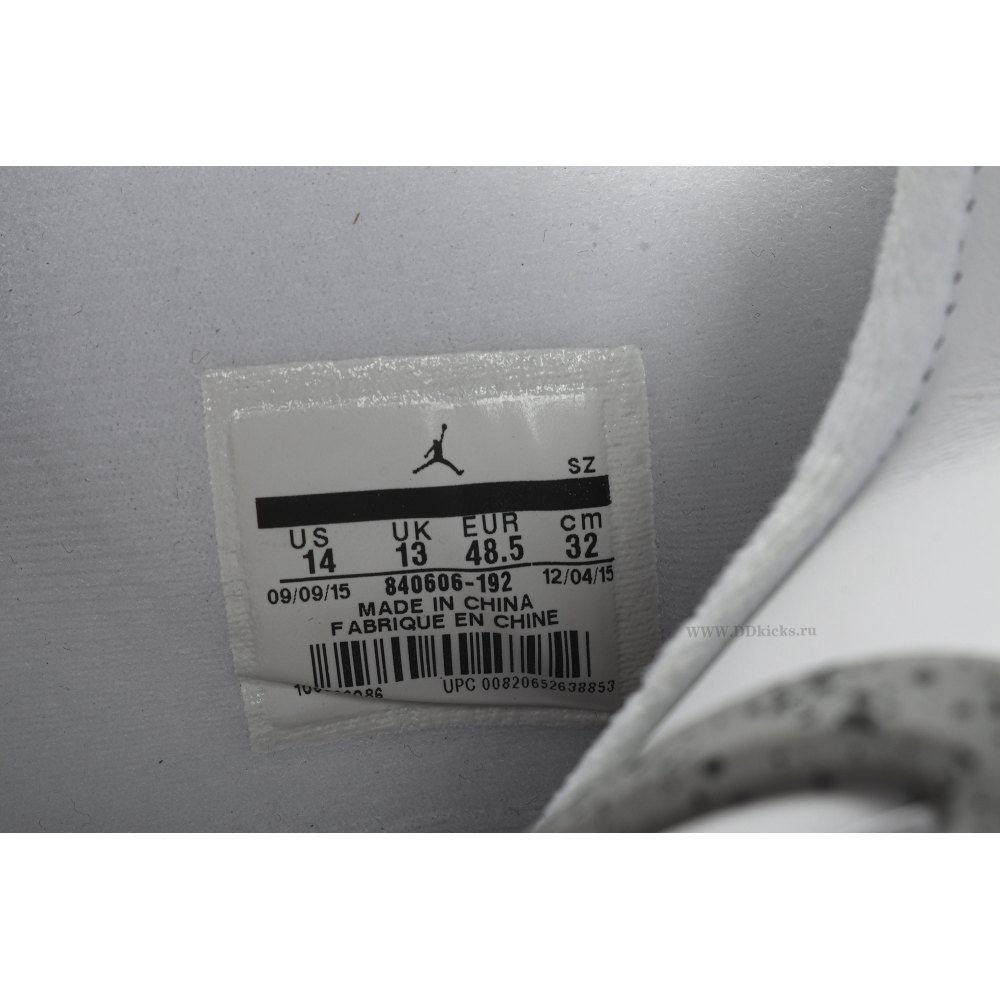 Size 14 Jordan 4 Retro White Cement