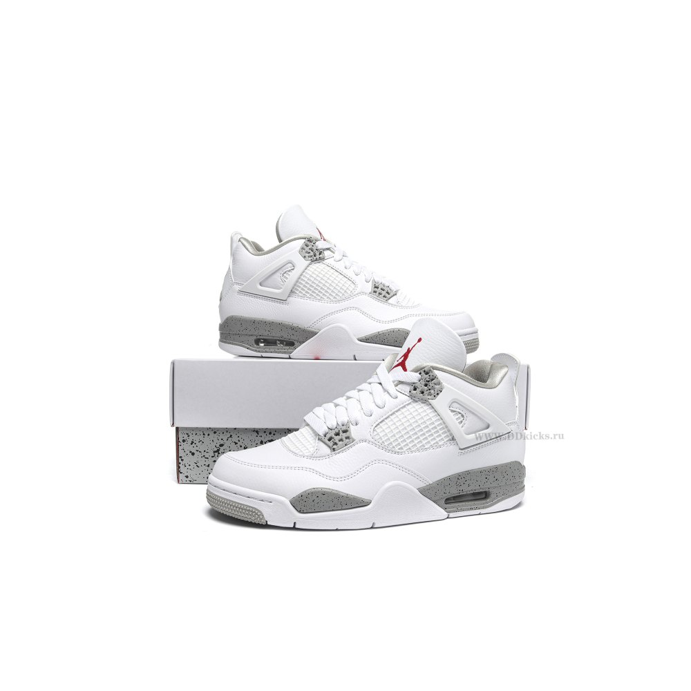 Size 14 Jordan 4 Retro White Oreo