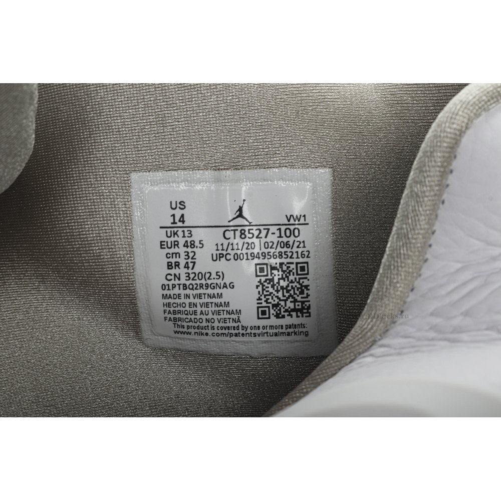 Size 14 Jordan 4 Retro White Oreo