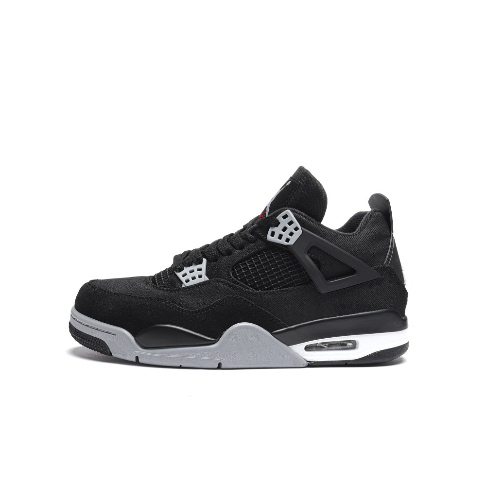 Size 14 Jordan 4 Retro SE Black Canvas