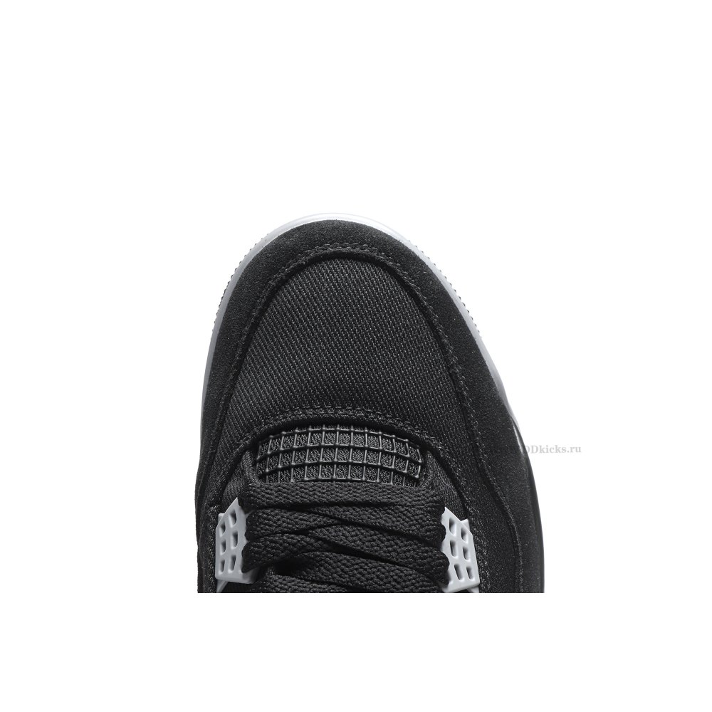 Size 14 Jordan 4 Retro SE Black Canvas