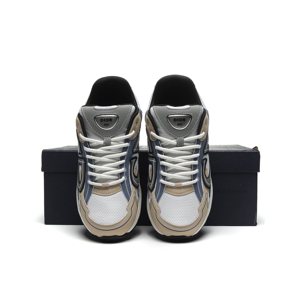 DD Di0r B30 White Beige Blue Olive