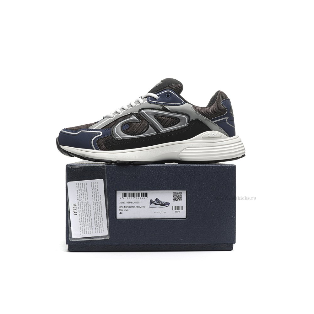 DD Di0r B30 Anthracite Grey Blue