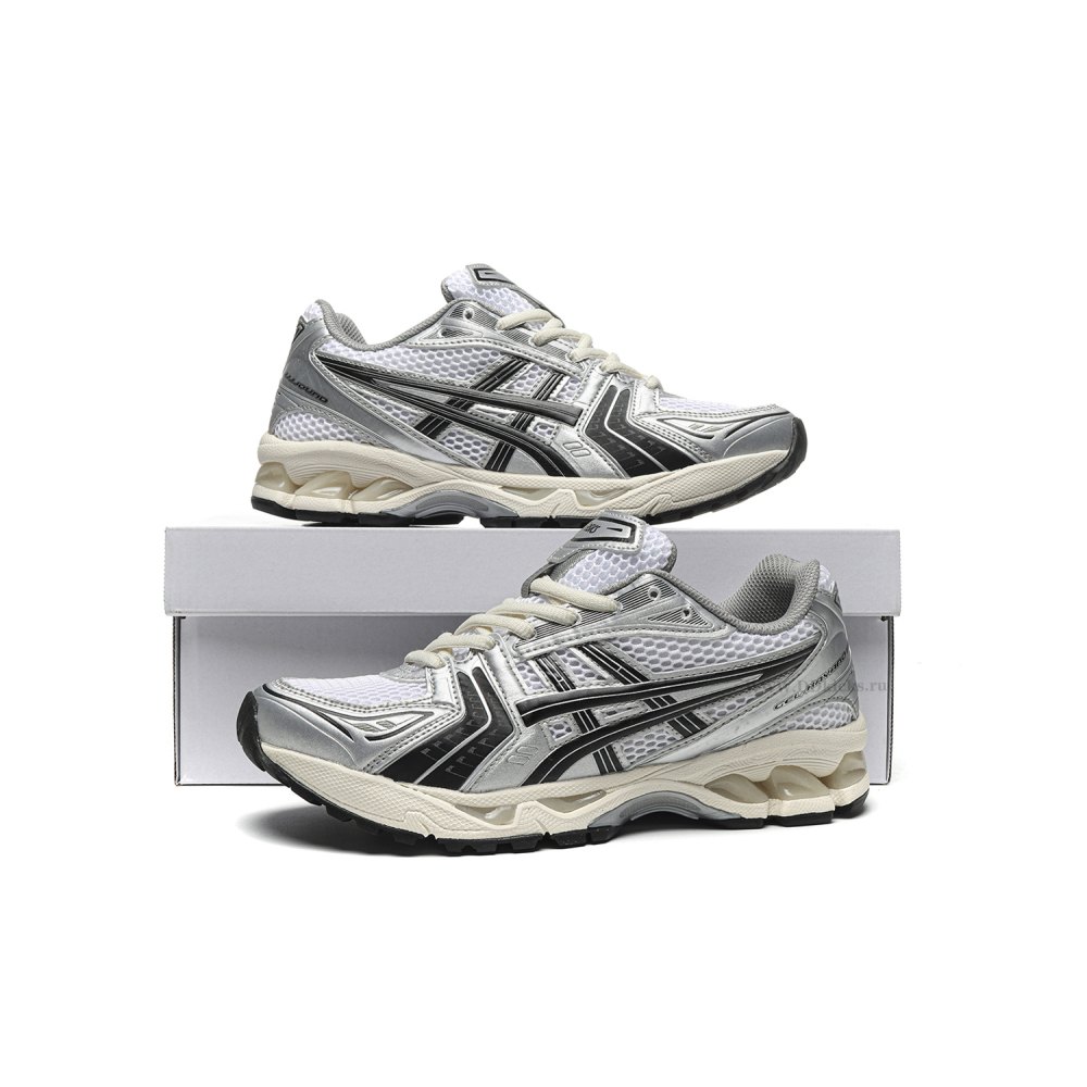 dd As*ic*s gel-kayano 14 white midnight (women's)